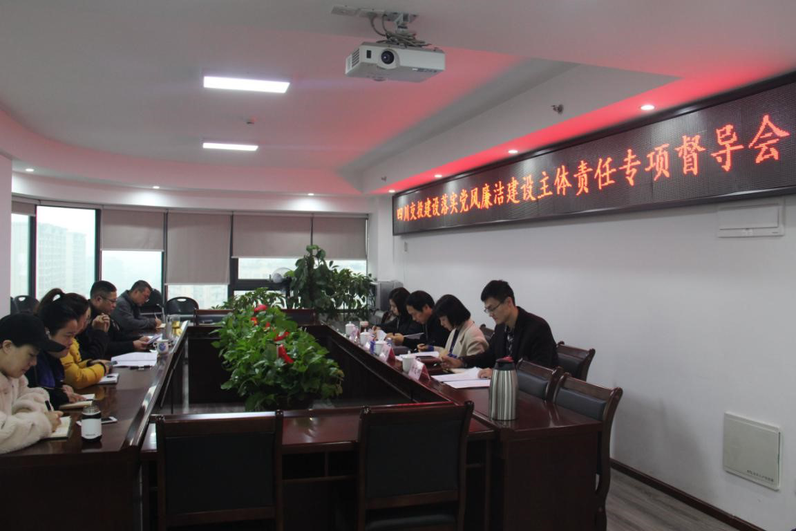 夯實(shí)主體責(zé)任  強(qiáng)化廉潔建設(shè)——公司紀(jì)委扎實(shí)開展黨風(fēng)廉潔建設(shè)主體責(zé)任專項(xiàng)督查