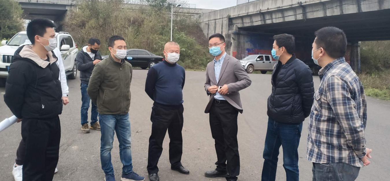 峨眉山市副市長辜廷齊赴成樂擴(kuò)容符溪北樞紐互通調(diào)研疫情防控及生產(chǎn)情況