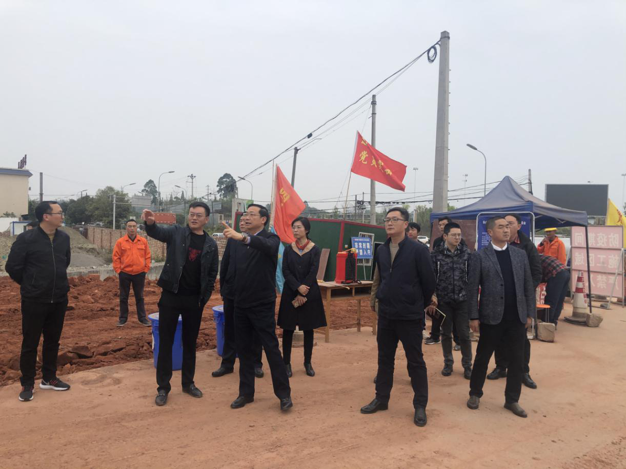 樂山市副市長羅新禮赴成樂擴(kuò)容E2-SG2項目調(diào)研指導(dǎo)工作