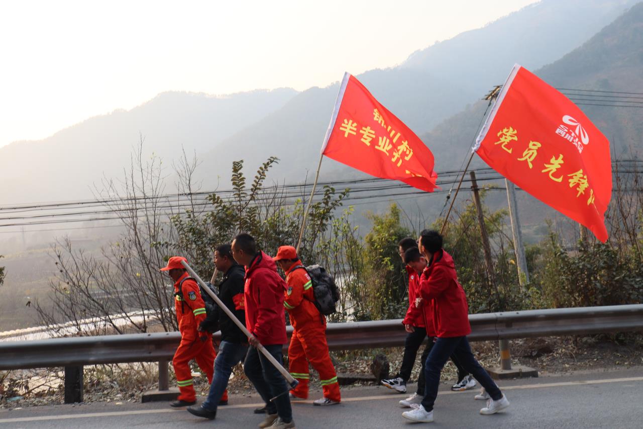 森林防火群策群防，共建平安！德會(huì)TJ1-1項(xiàng)目黨支部開展森林防火系列活動(dòng)